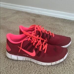 Nike Women's Red Running Shoes